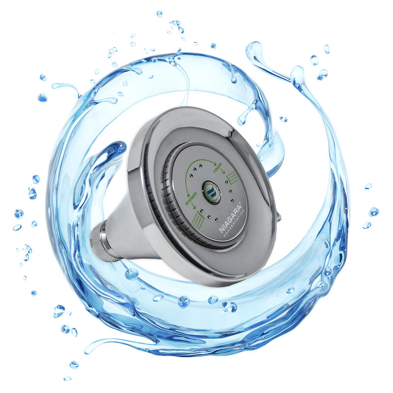 Niagara Earth Luxe Showerhead - Chrome